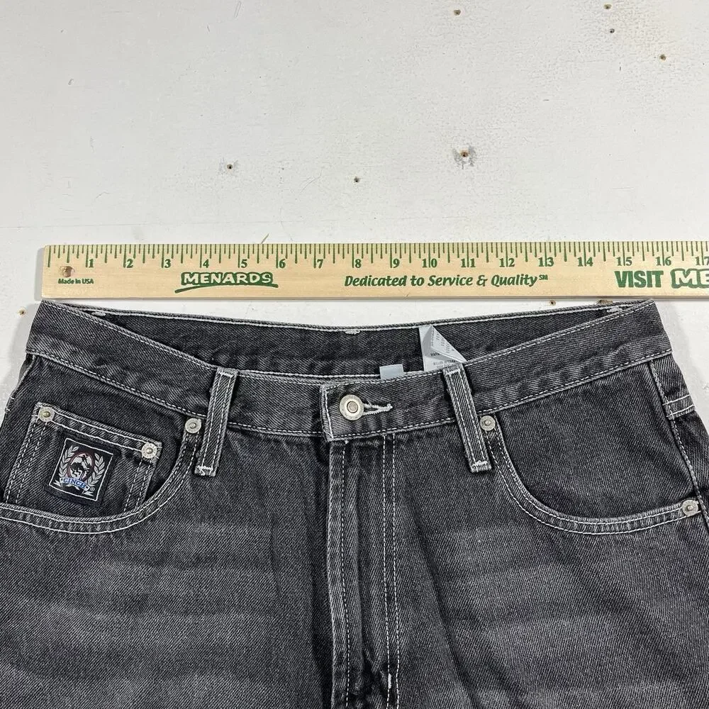 Vintage Cinch Black Wash Bootcut Jeans Mens 31x34 Western Cowboy Y2K